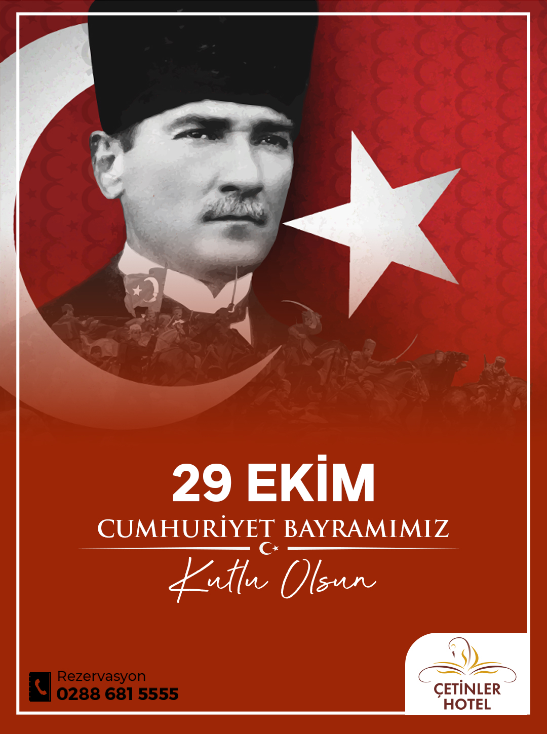 Çetinler Otel Sosyal Medya Tasarımı