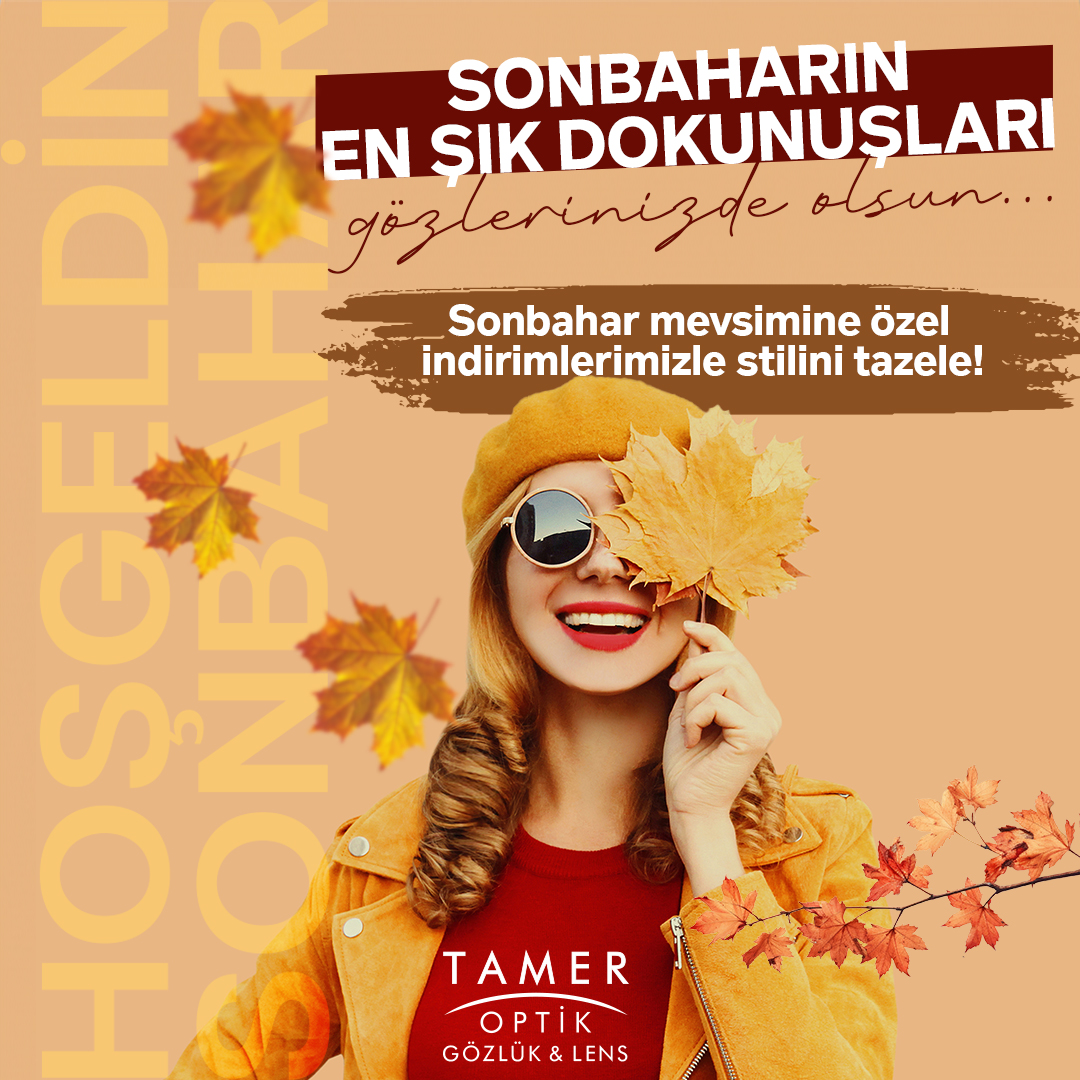 Tamer Optik Sosyal Medya Görseli
